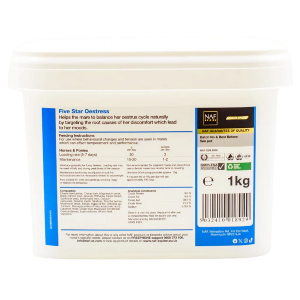 NAF Five Star Oestress Powder