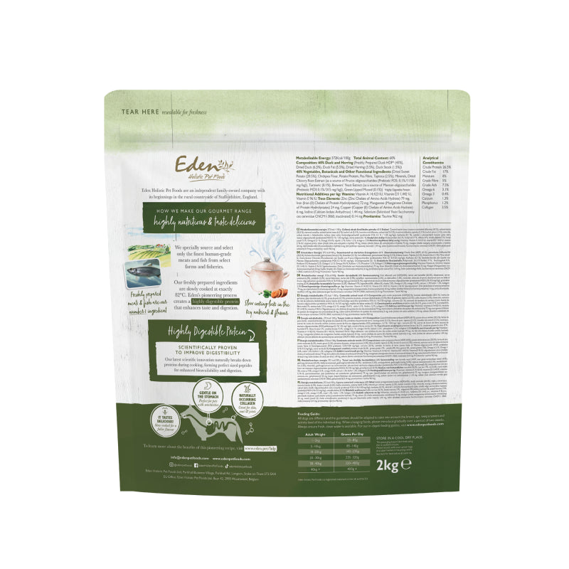 Eden Gourmet Range Duck and Herring - 2kg