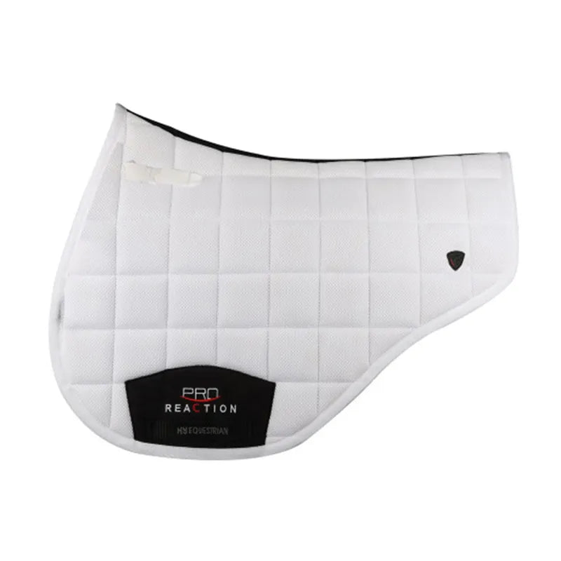 Hy Equestrian ProReaction Shield Close Contact Saddle Pad - White