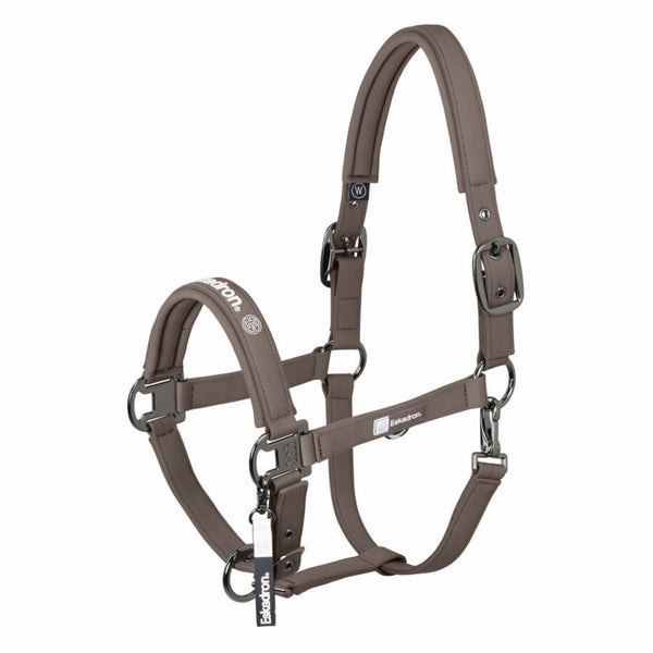 Eskardron Softshell Double Pin Headcollar - Powder Taupe