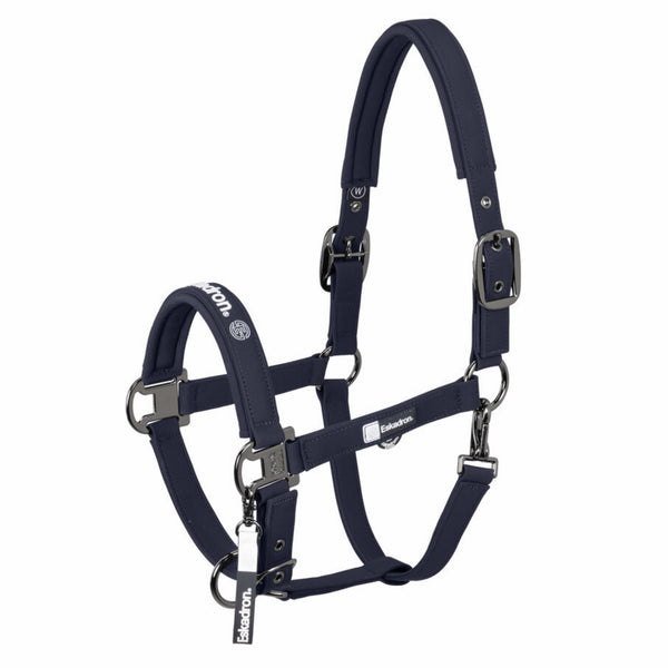 Eskardron Softshell Double Pin Headcollar - Navy