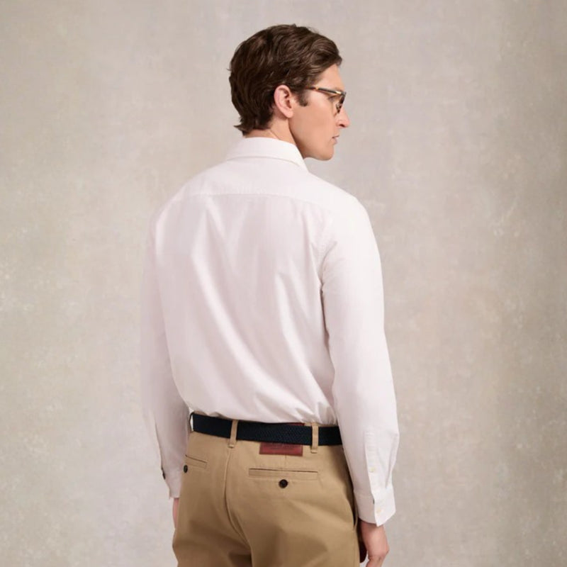 Holland Cooper Mens Classic Oxford Shirt - White