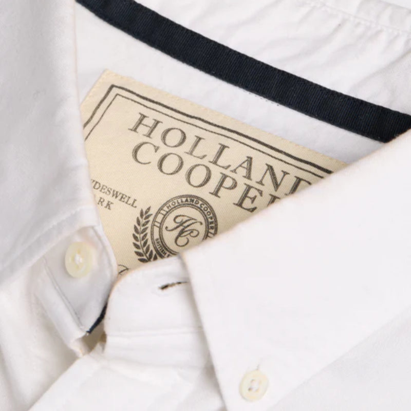Holland Cooper Mens Classic Oxford Shirt - White
