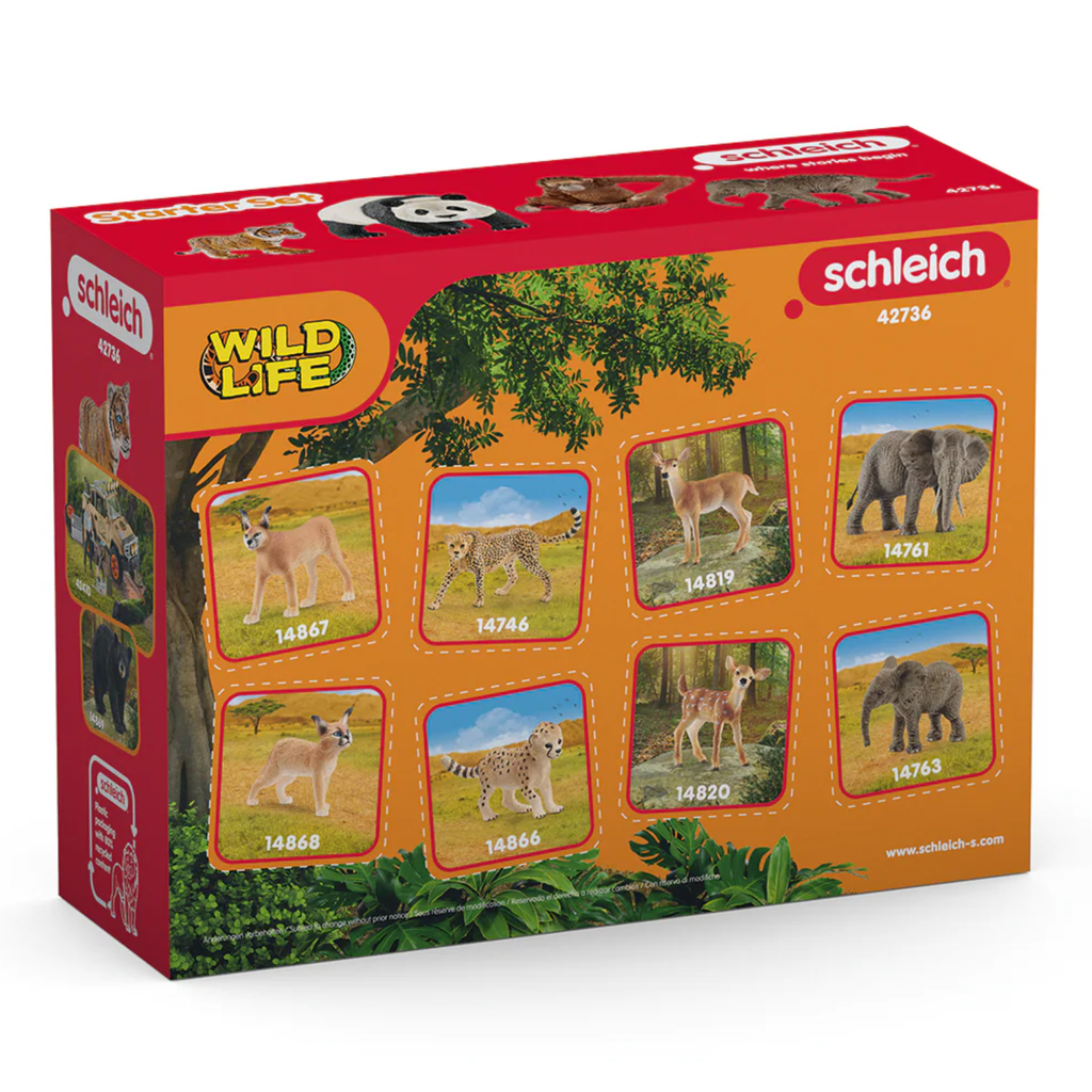 Schleich Wild Life Asia Starter Kit