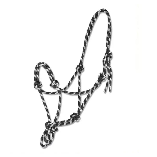 Mackey Knotted Halter - Black/White