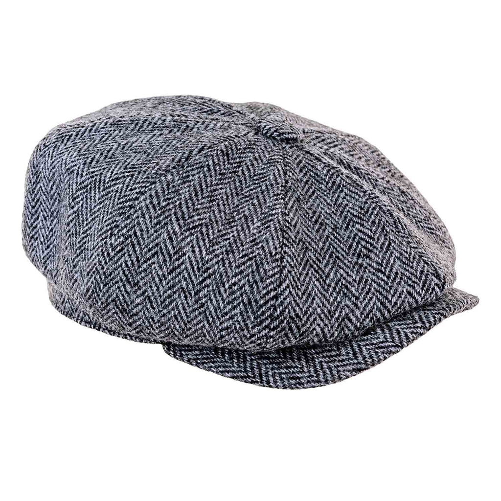 Heather Scotts Newsboy Cap Grey