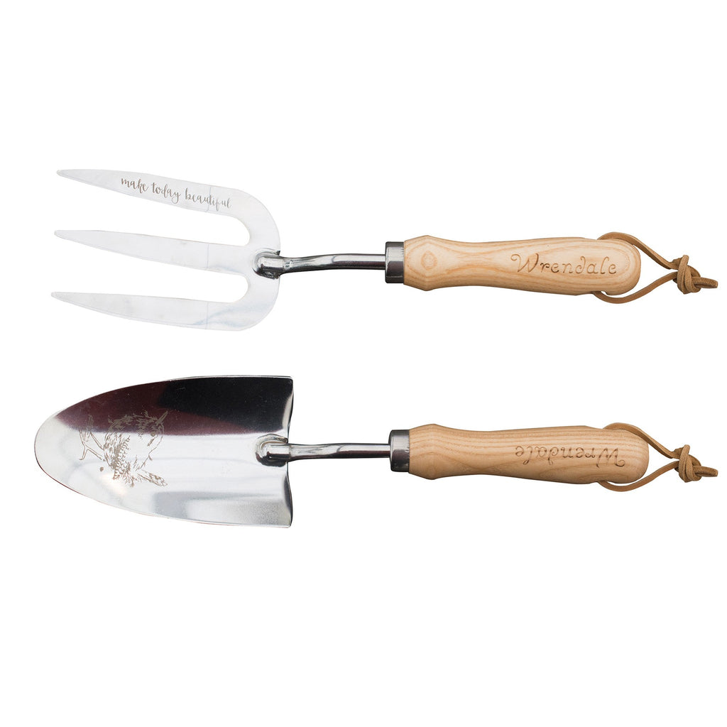 Wrendale Gardening Fork And Trowel Set