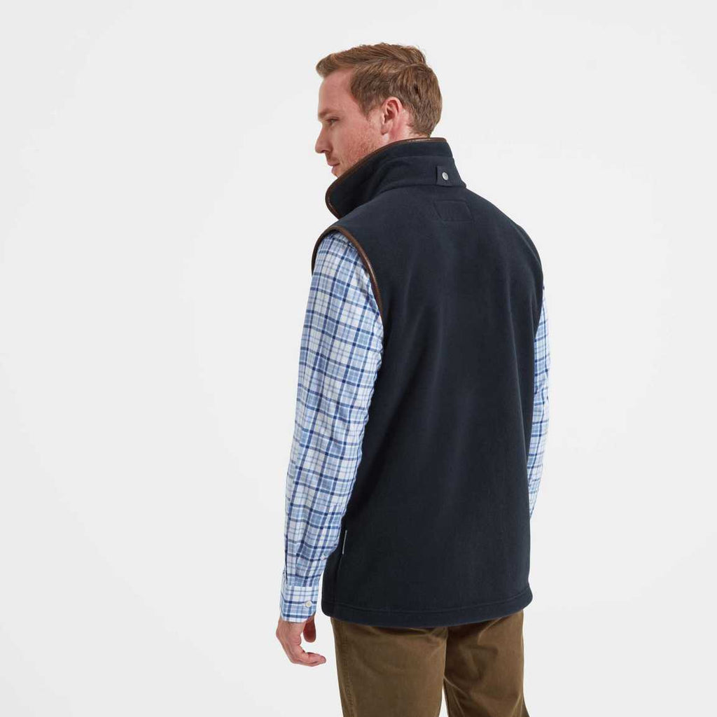 Schoffel Men's Oakham Fleece Gilet - Navy