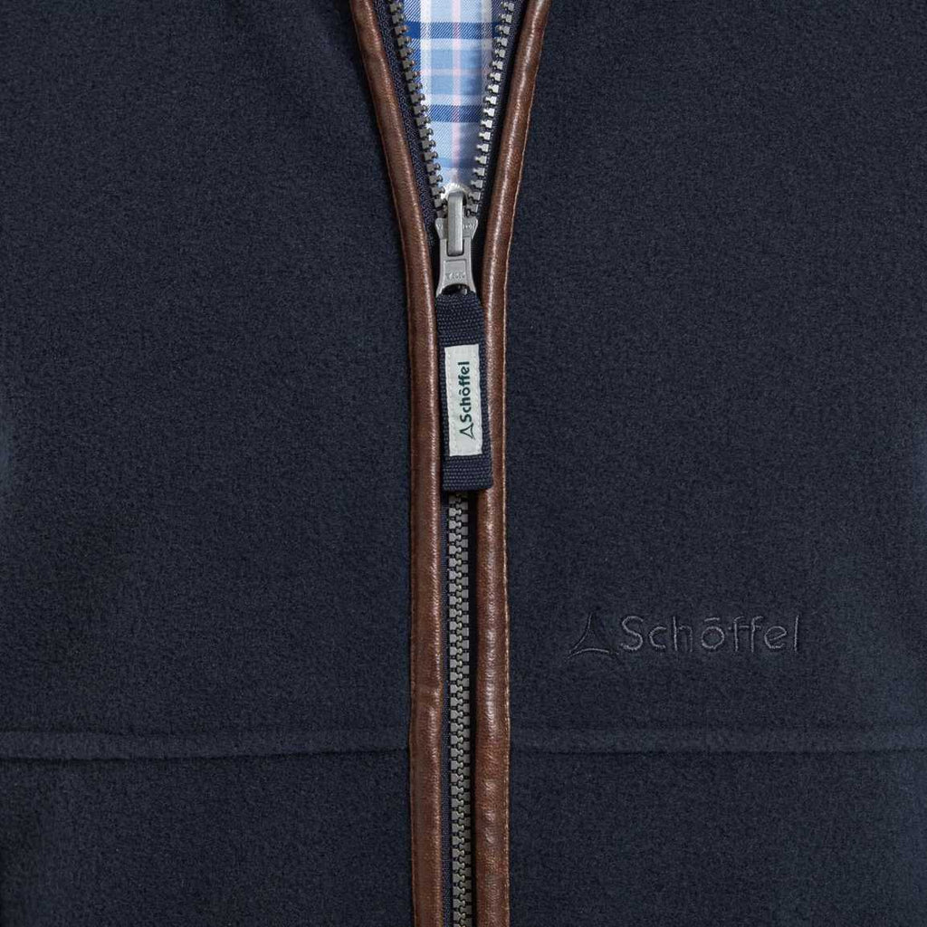 Schoffel Men's Oakham Fleece Gilet - Navy