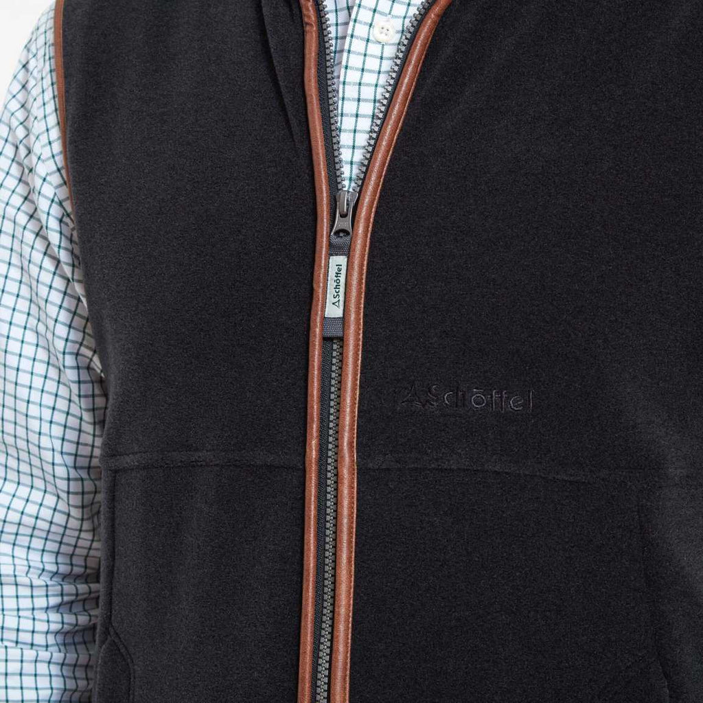 Schoffel Men's Oakham Fleece Gilet - Gunmetal