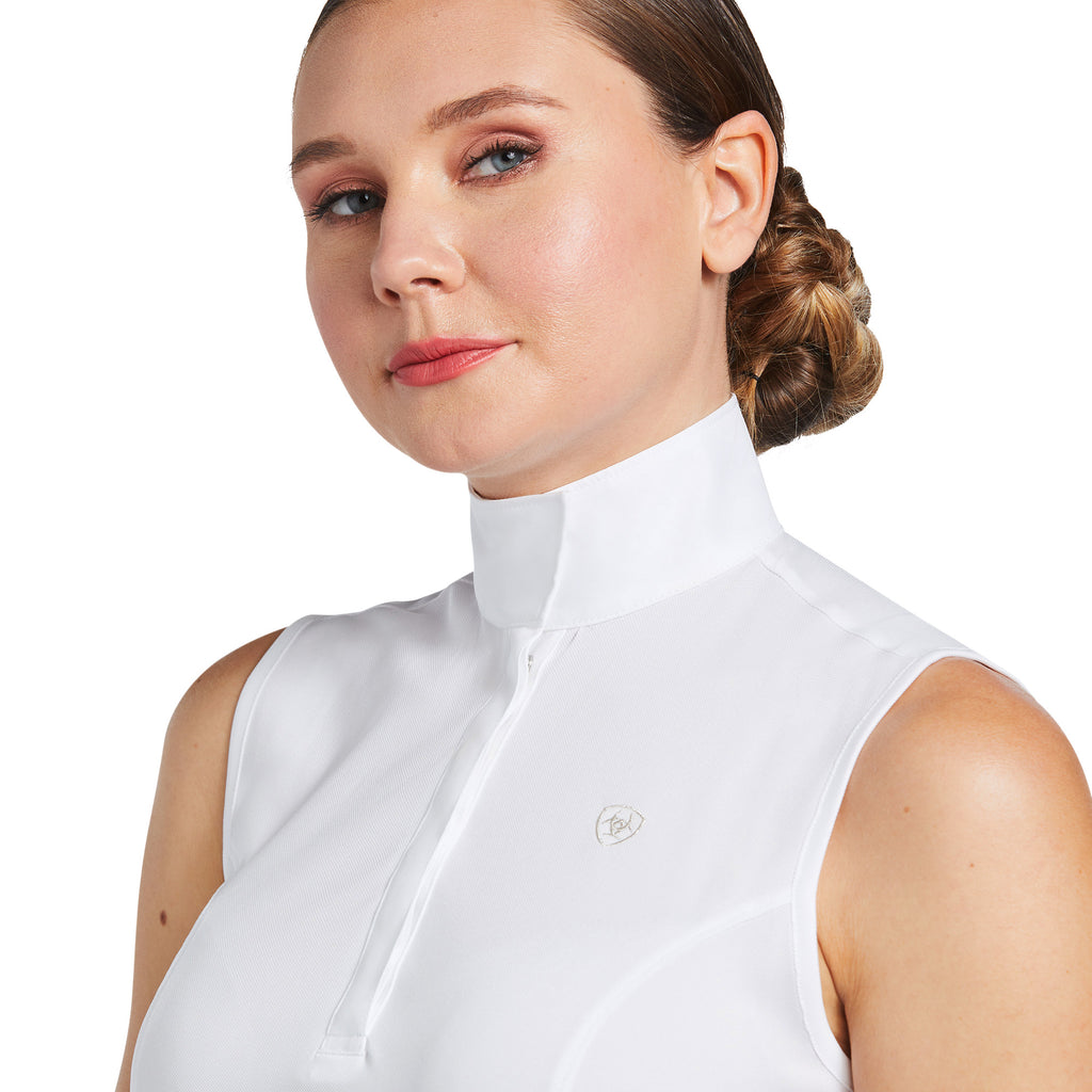 Ariat Aptos Sleeveless Show Top - White