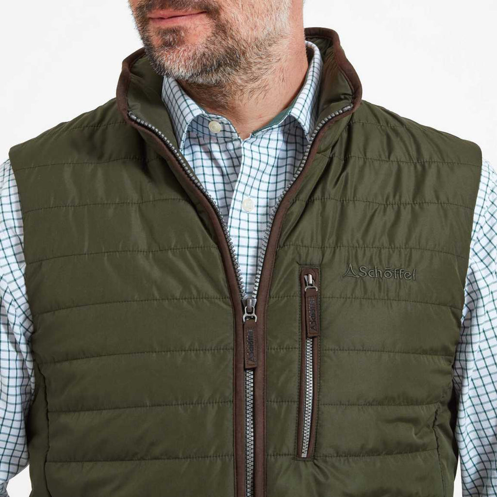 Schoffel Mens Brora Gilet - Forest