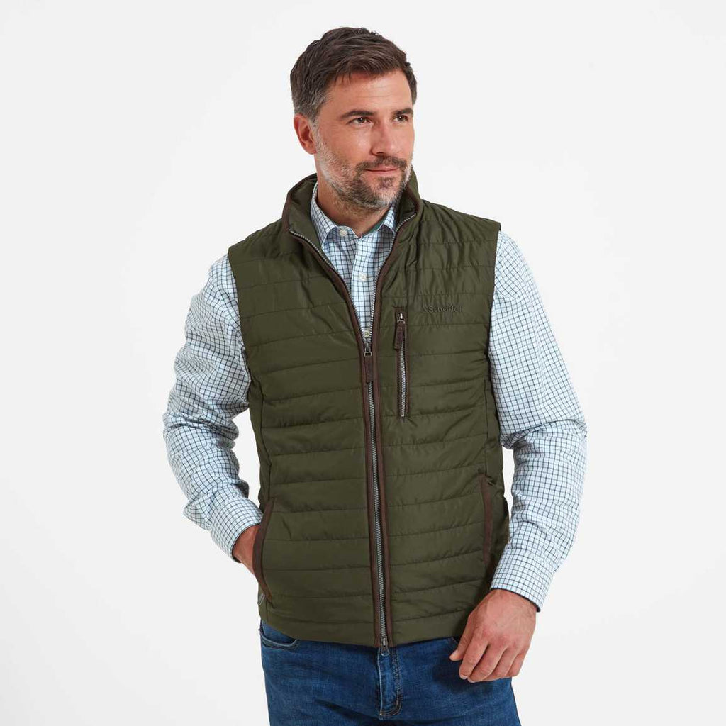 Schoffel Mens Brora Gilet - Forest