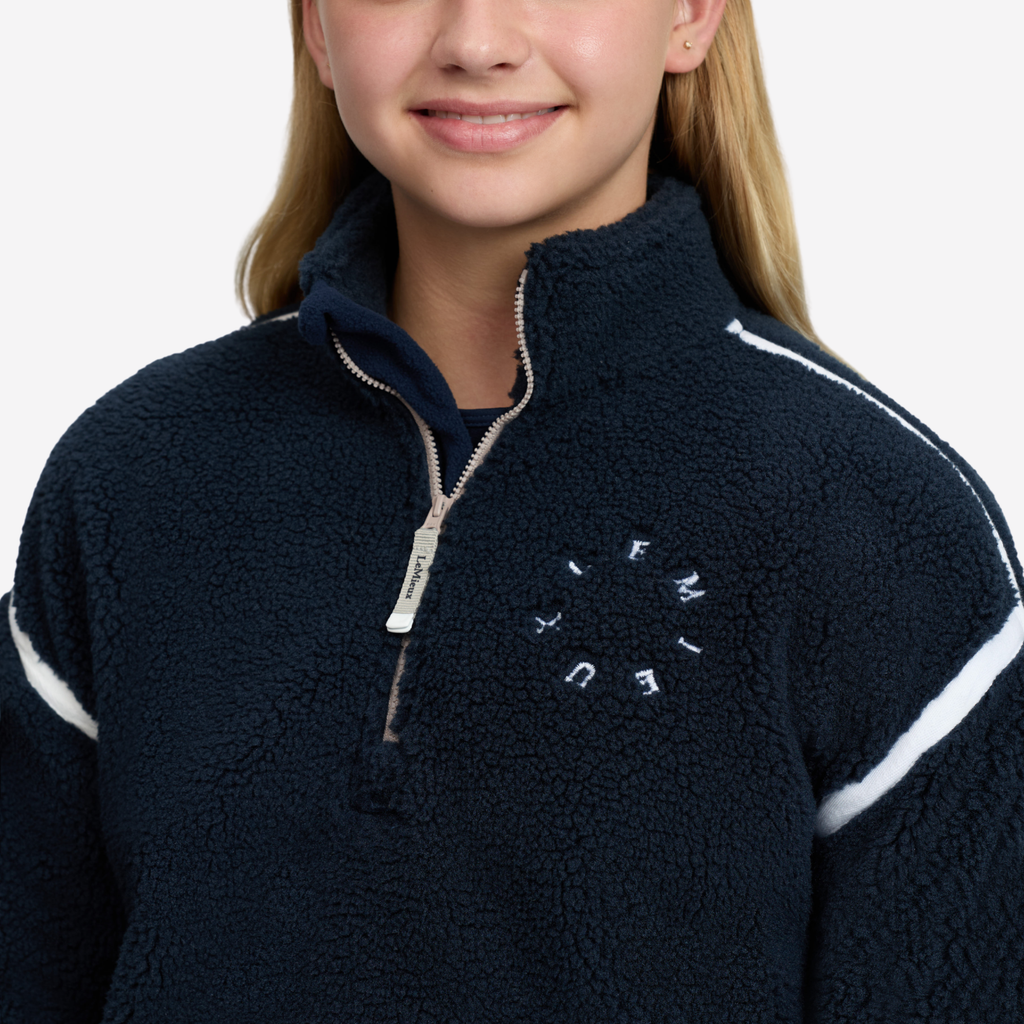 LeMieux Young Rider Jody Teddy Fleece - Navy