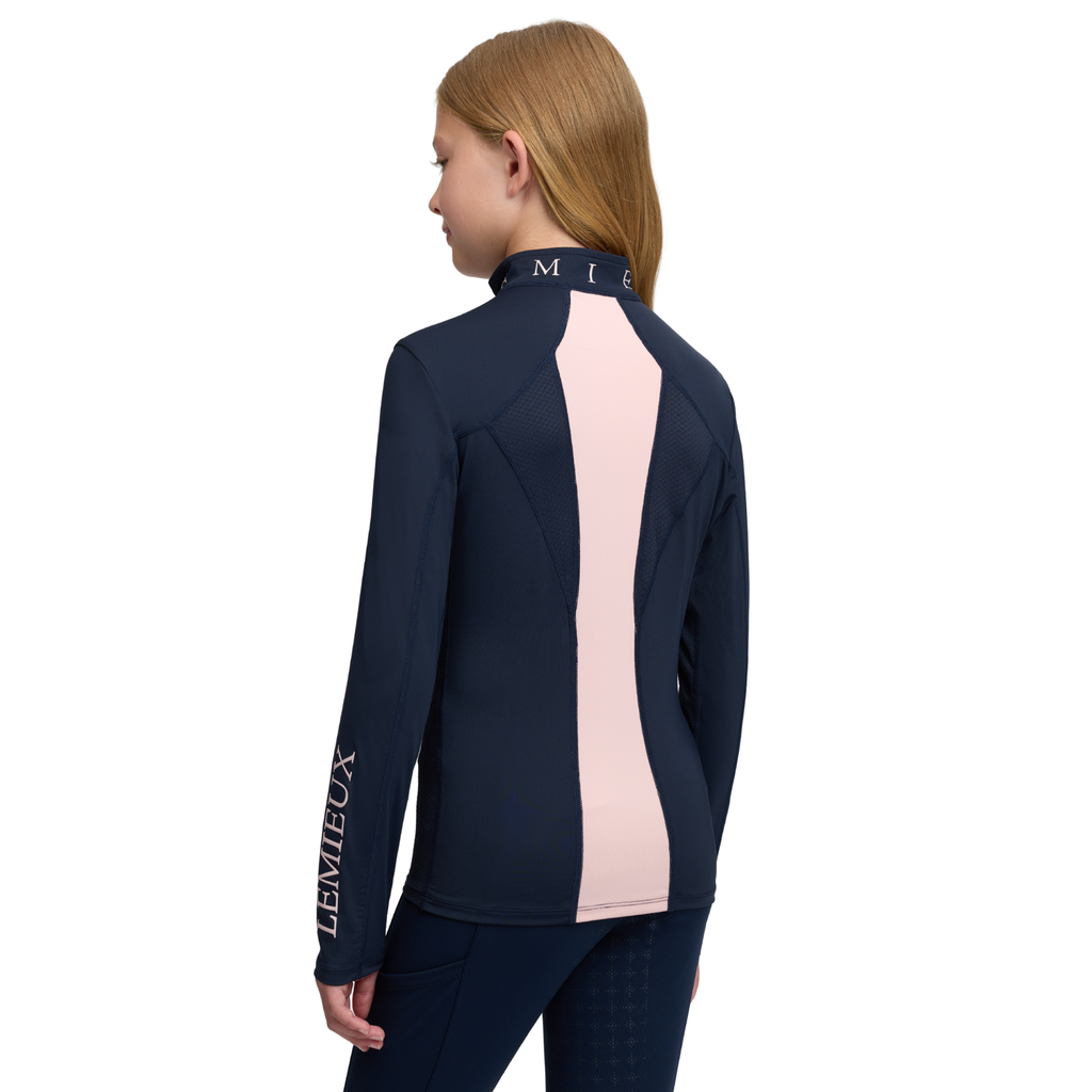 LeMieux Young Rider Mia Mesh Base Layer - Navy