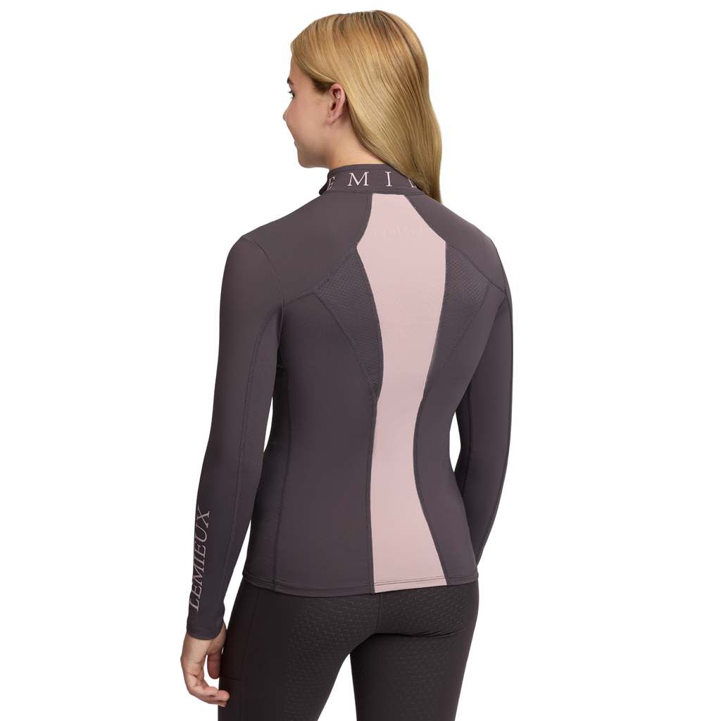 LeMieux Young Rider Mia Mesh Base Layer - Cocoa