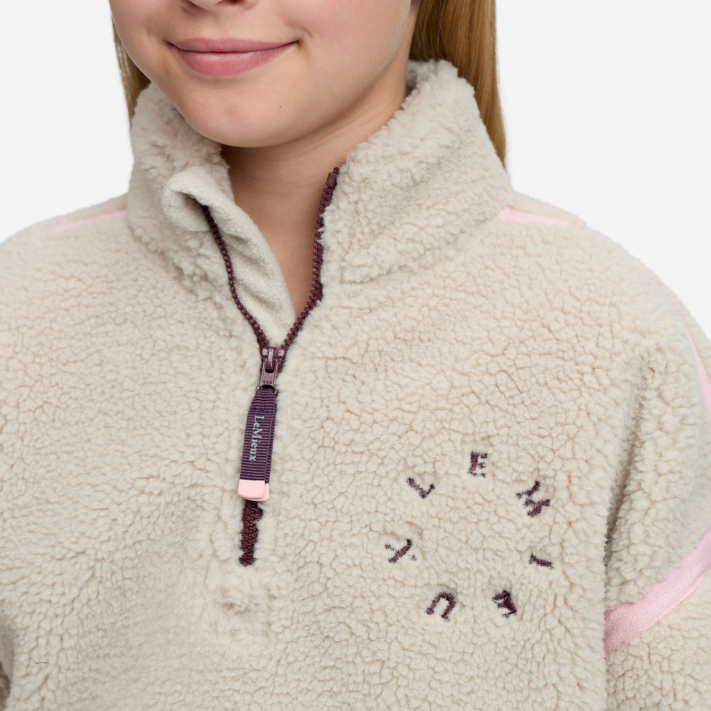 LeMieux Young Rider Jody Teddy Fleece - Stone