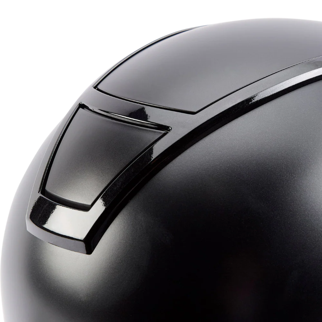 Champion Insight Oval Peaked Helmet - Matt Black