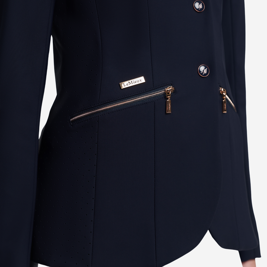 LeMieux Brilliance Junior Pro Show Jacket - Navy