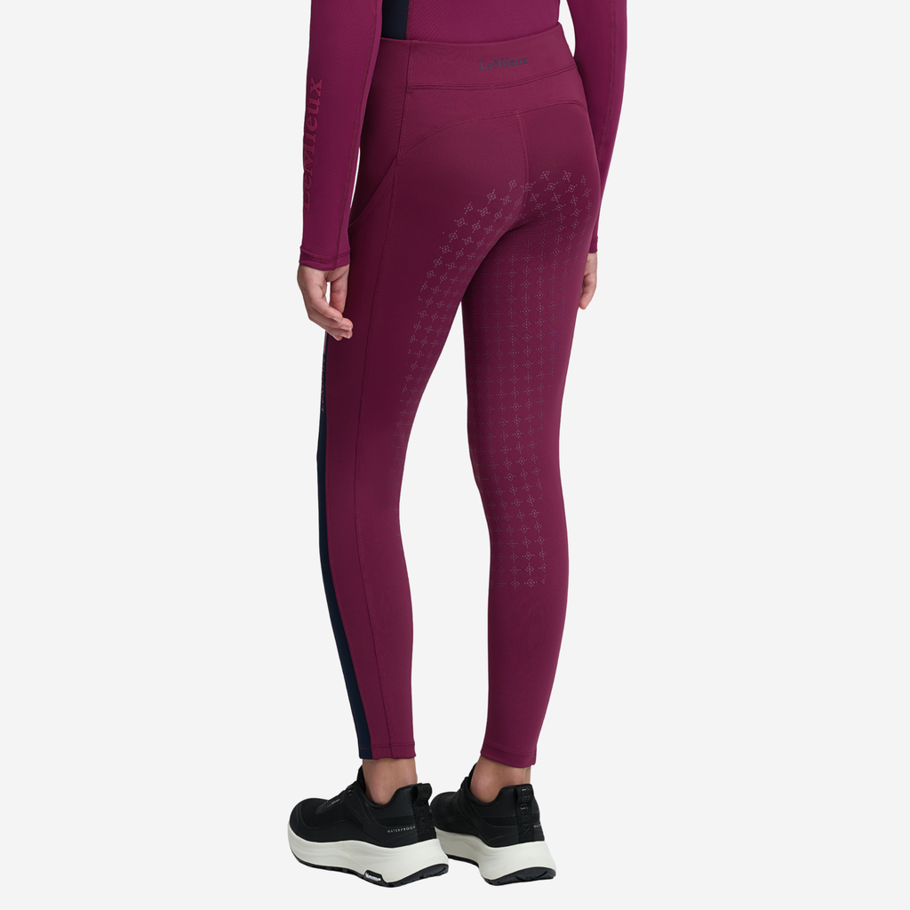 LeMieux Young Rider Orla Pull Ons - Blackberry