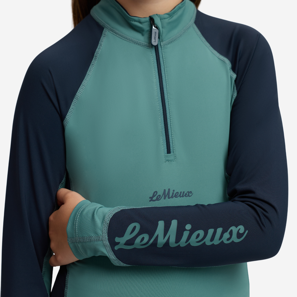 LeMieux Mini Base Layer - Navy/Aloe