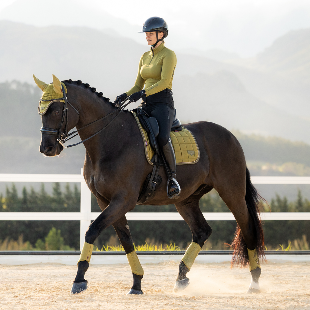 LeMieux Loire Classic Dressage Square - Gooseberry