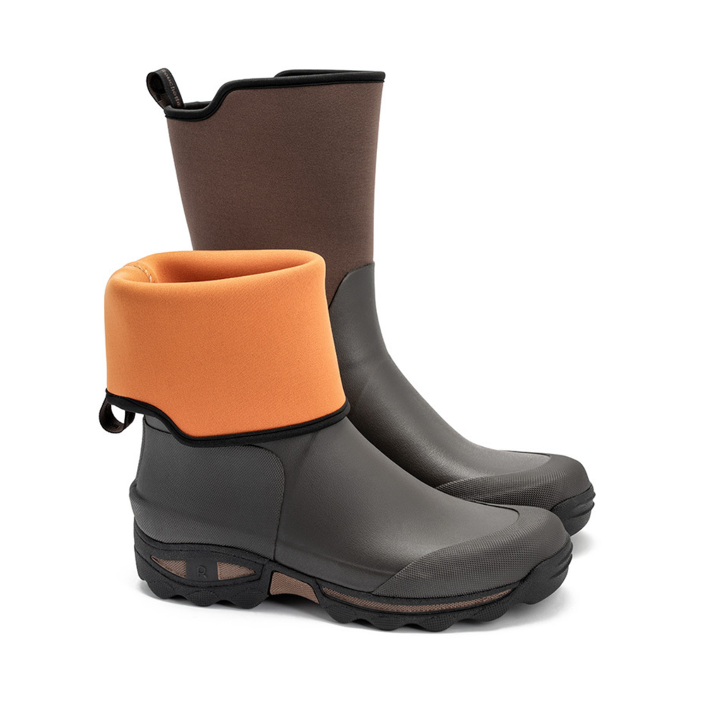 Rouchette Clean Garden Half Boot - Brown