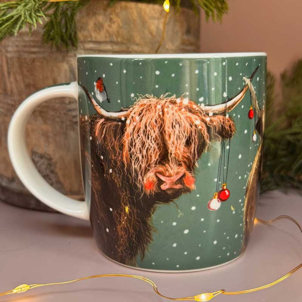 Alex Clark Highland Cows Mug