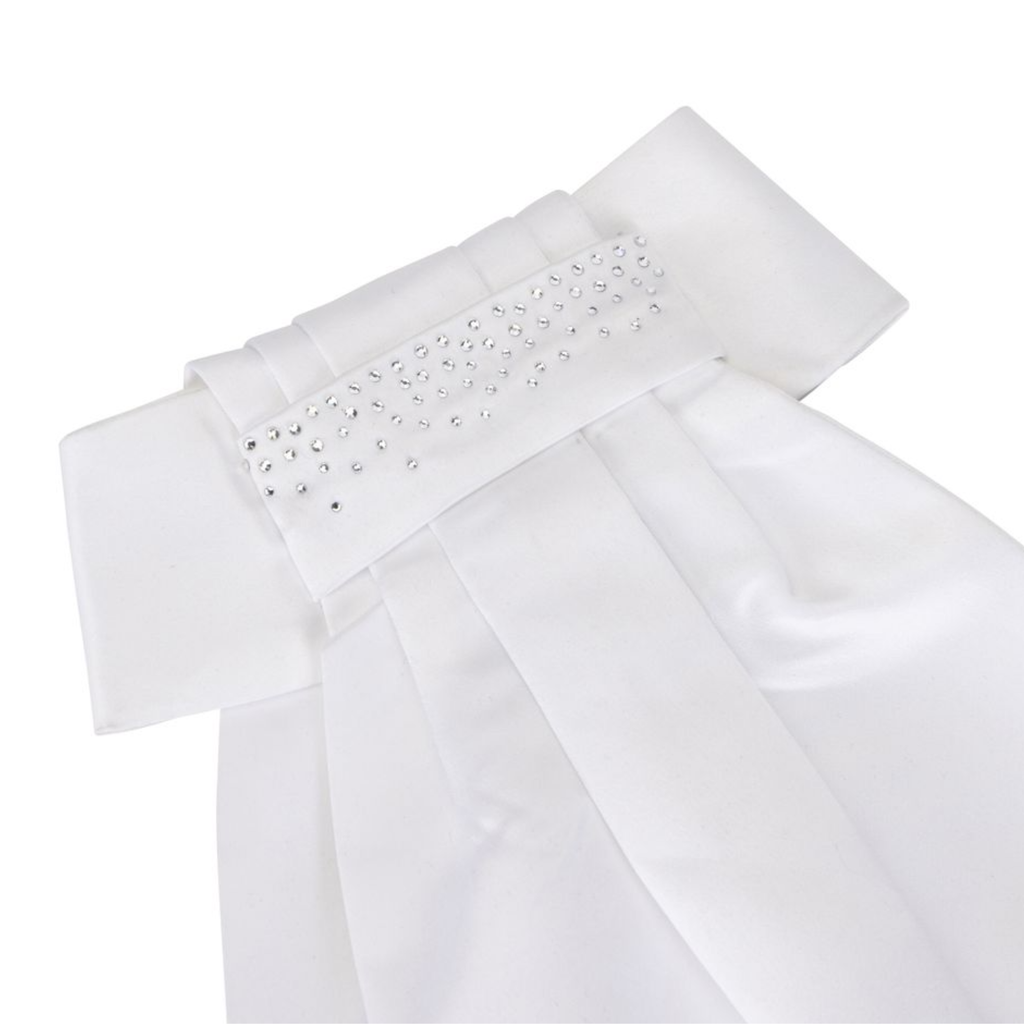 Aubrion  Berrington Ready Tied Stock - White