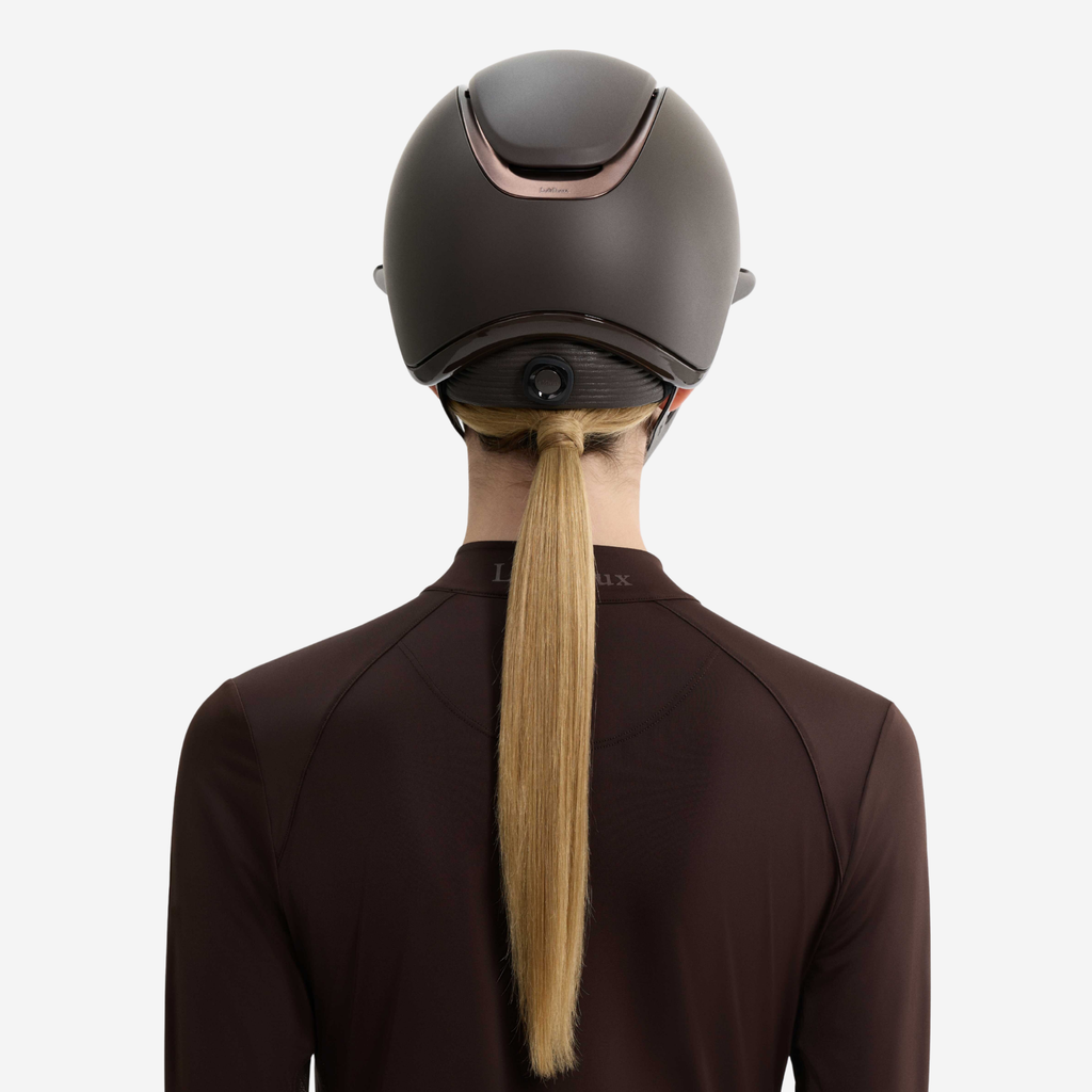LeMieux Verv Competition Helmet Matte - Brown