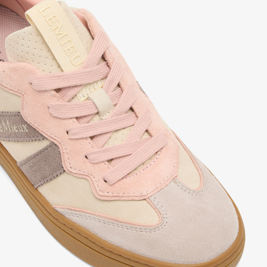 LeMieux Stockbridge Suede Lifestyle Trainers - Stone