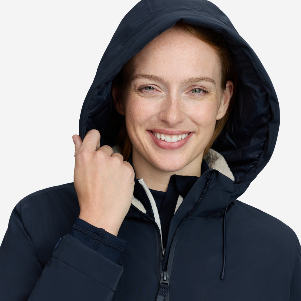 LeMieux Ladies Phoebe 1/2 Zip Waterproof Anorak - Navy