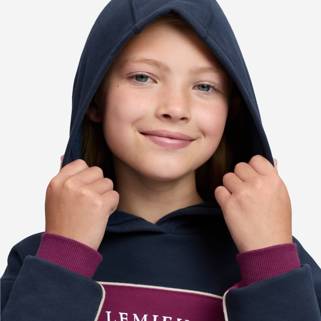 LeMieux Young Rider Sadie Hoodie - Blackberry