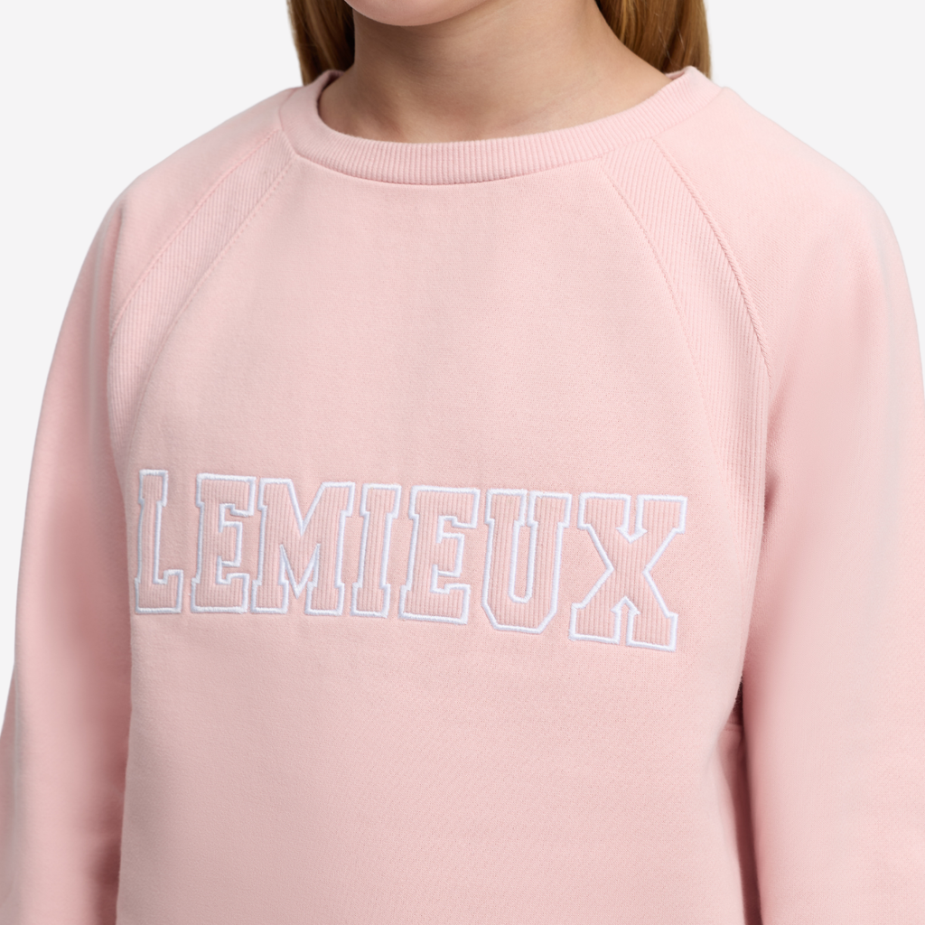 LeMieux Young Rider Shay Varsity Crew - Petal