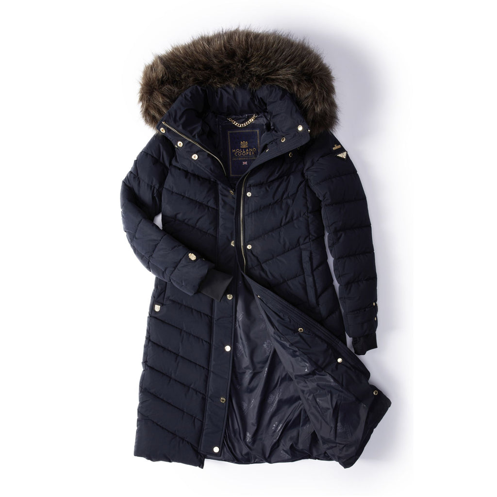 Holland Cooper Ladies Chamonix Coat - Ink Navy
