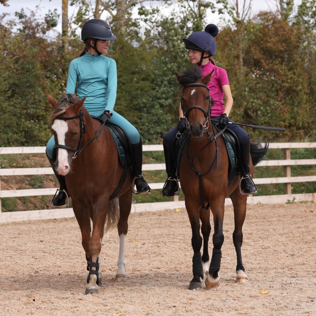Aubrion React Young Rider Long Sleeve Base Layer -  Haze