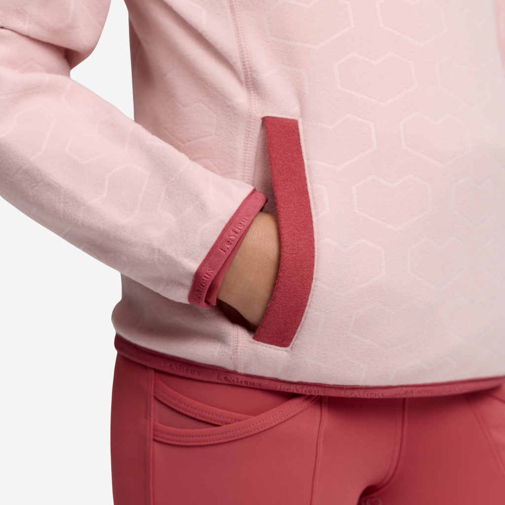 LeMieux Mini Maggie Heart Fleece - Petal