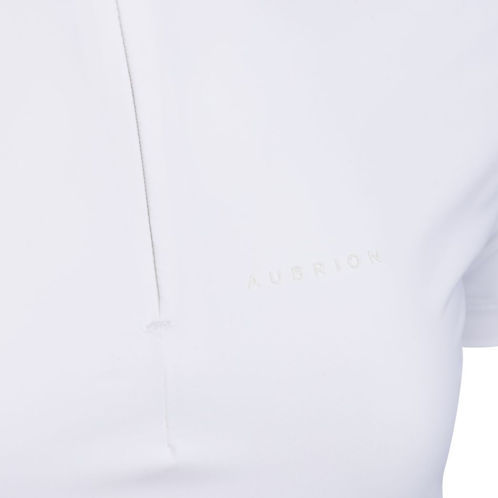 Aubrion Young Rider Optima LX Show Shirt - White