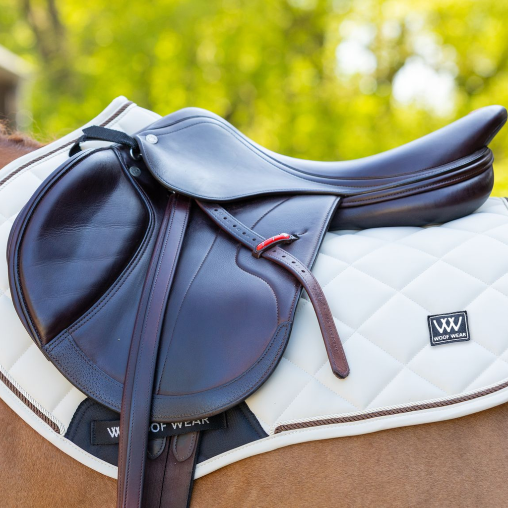 Woof Wear Vision Aura Close Contact Saddle Pad - Stone