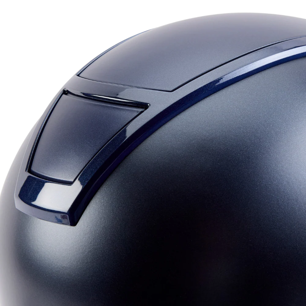 Champion Insight Round Peaked Helmet - Matt Navy