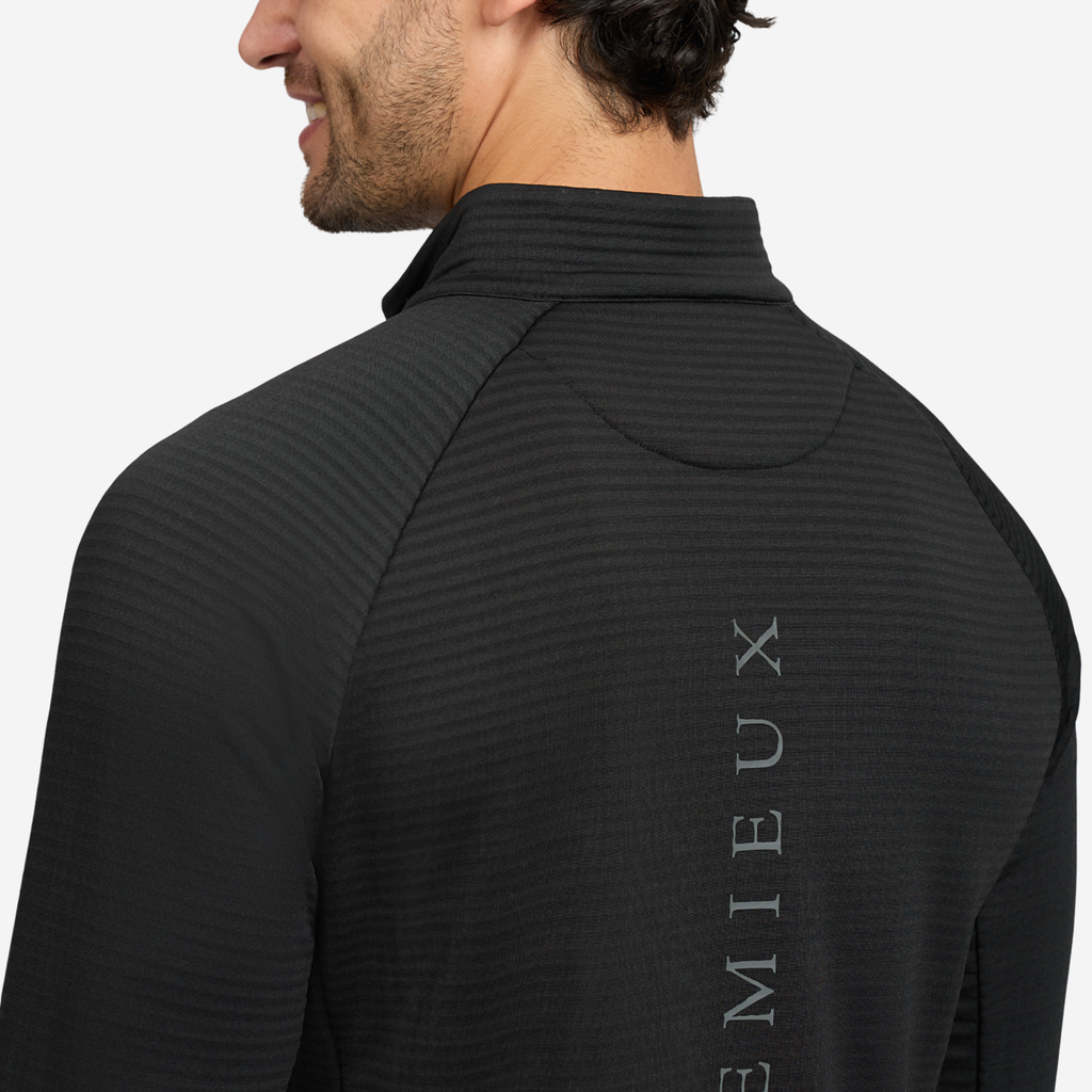 LeMieux Mens Quarter Zip Mid Layer - Black