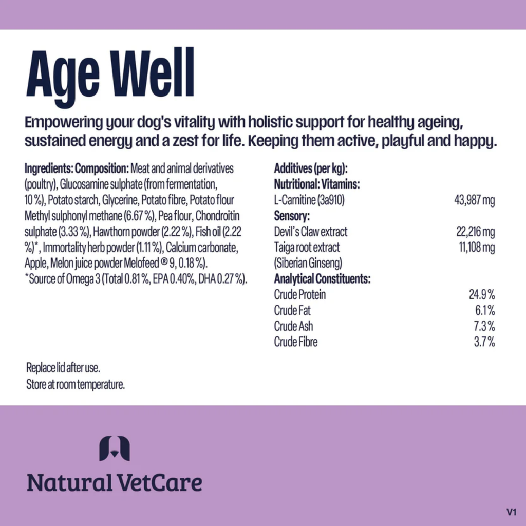 Natural VetCare Age Well