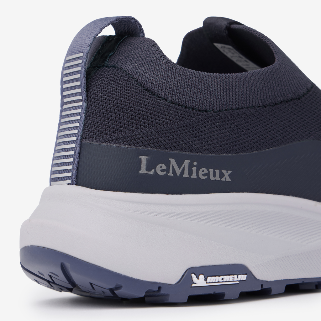 LeMieux Kanta Slip On Waterproof Trainers - Navy