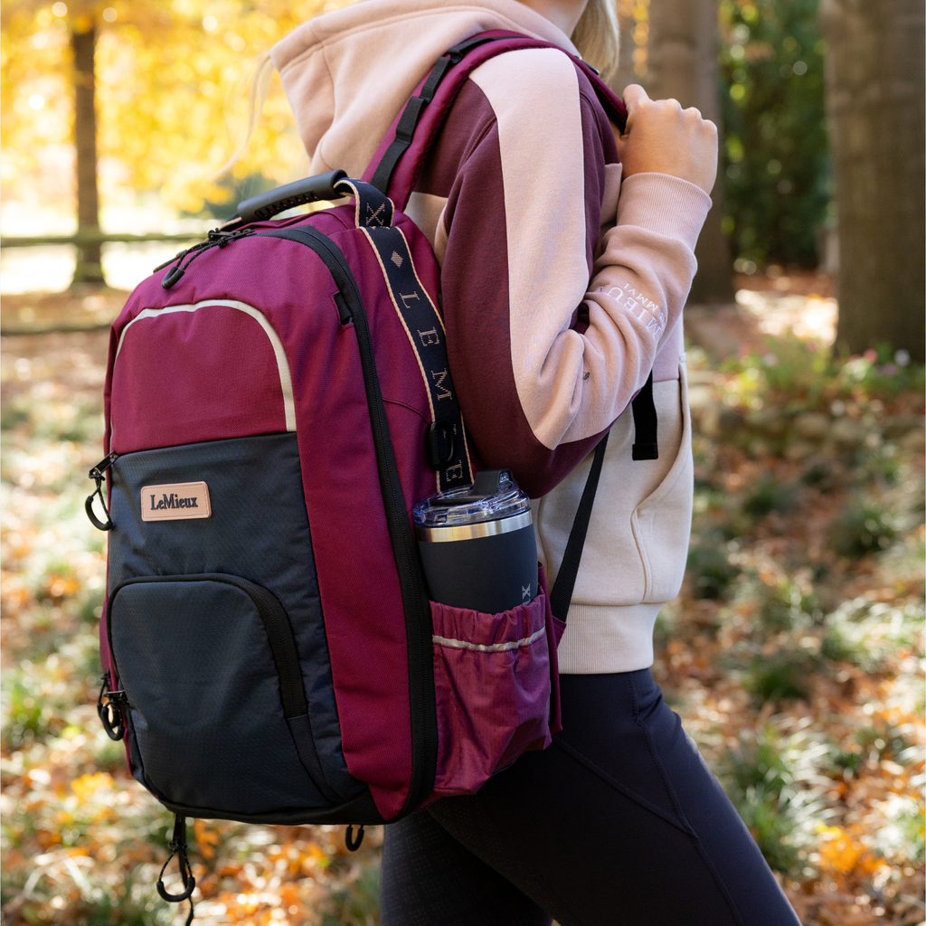 LeMieux Pro Rucksack - Blackberry