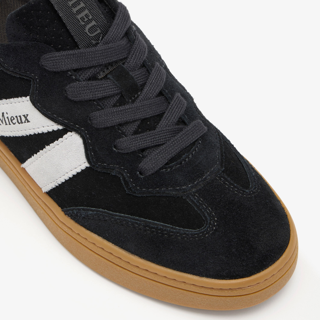 LeMieux Stockbridge Suede Lifestyle Trainers - Black