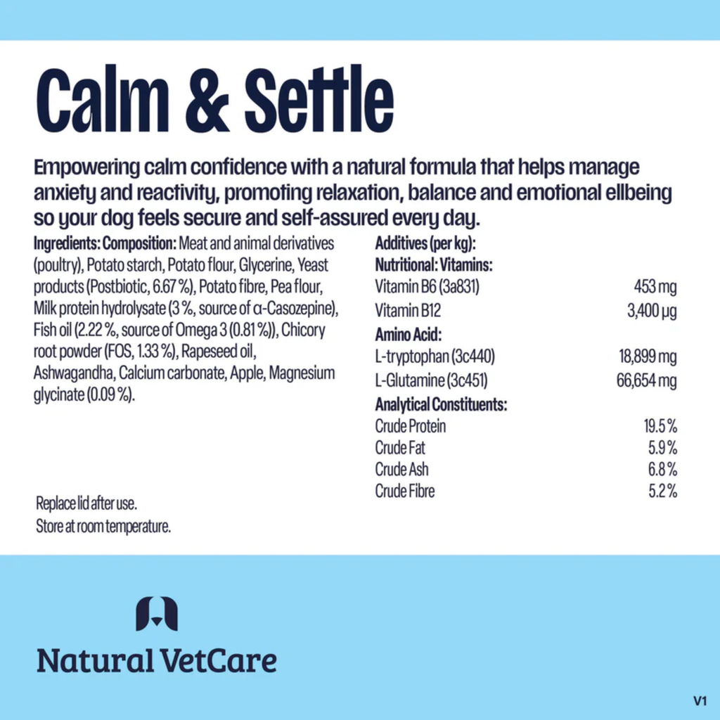 Natural VetCare Calm & Settle