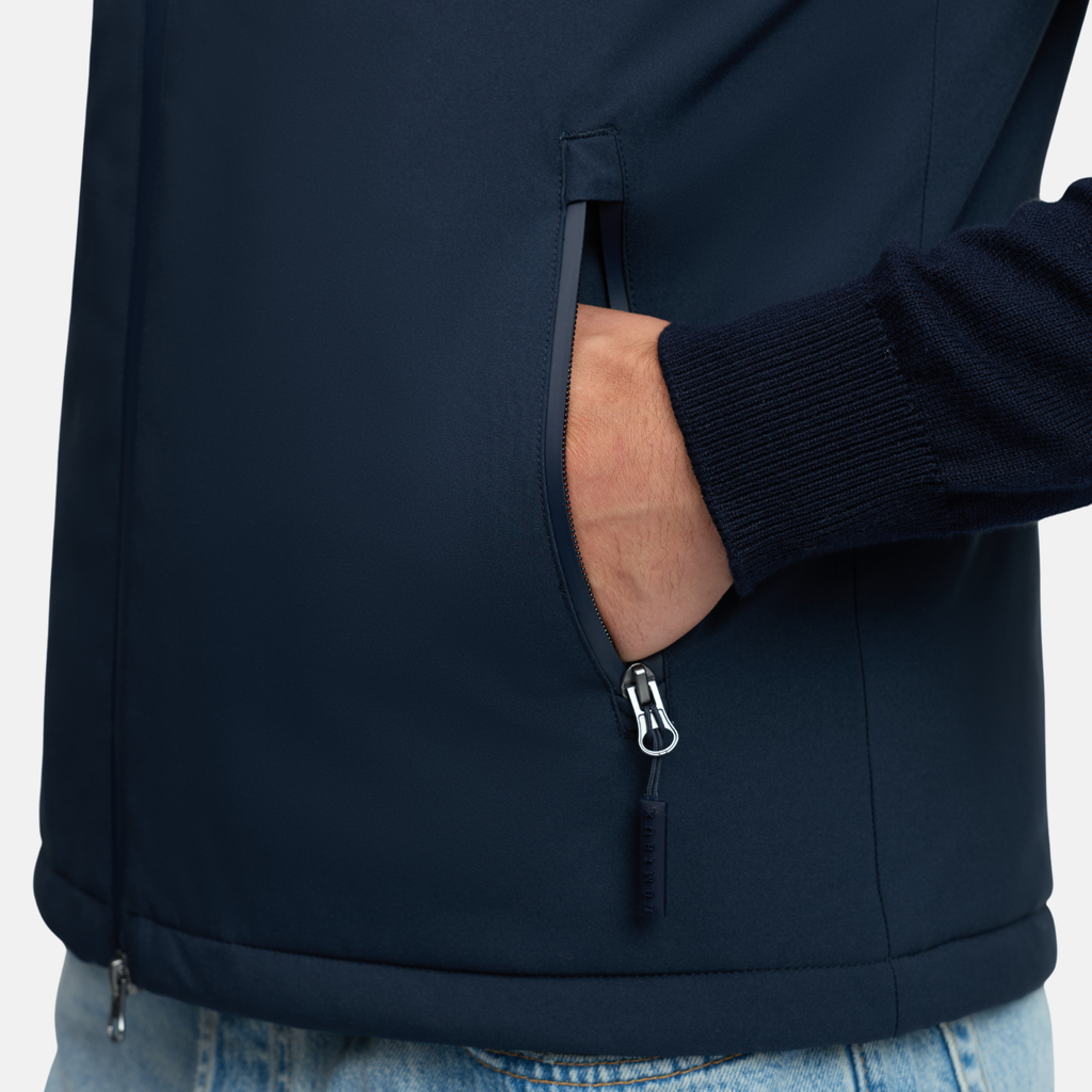 LeMieux Mens Midweight Insulated Gilet - Navy