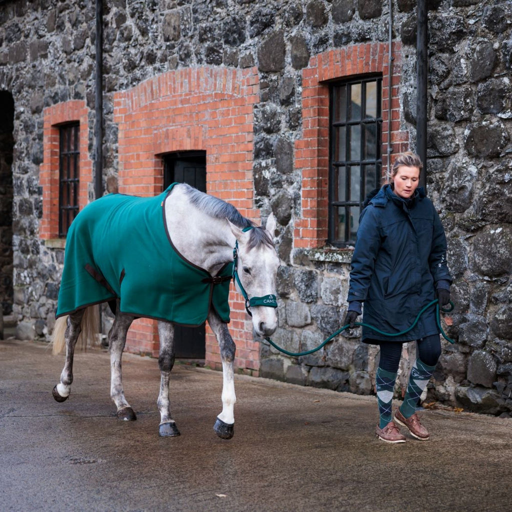 Cameo Fleece Show Rug - Evergreen