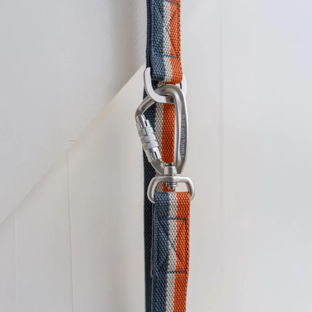Ruff & Tumble All-Terrain Lead - Navy/Amber