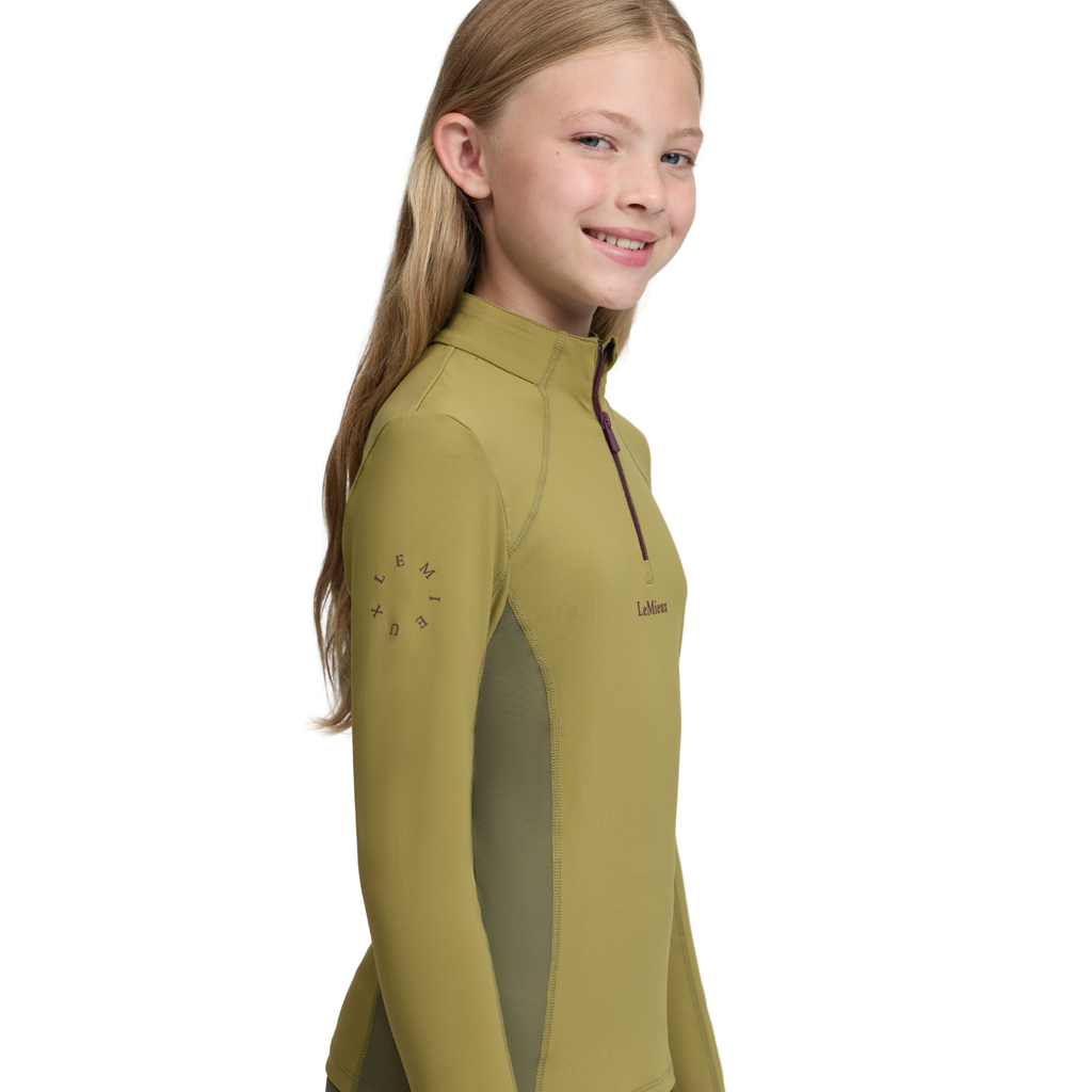 LeMieux Young Rider Classique Base Layer - Gooseberry